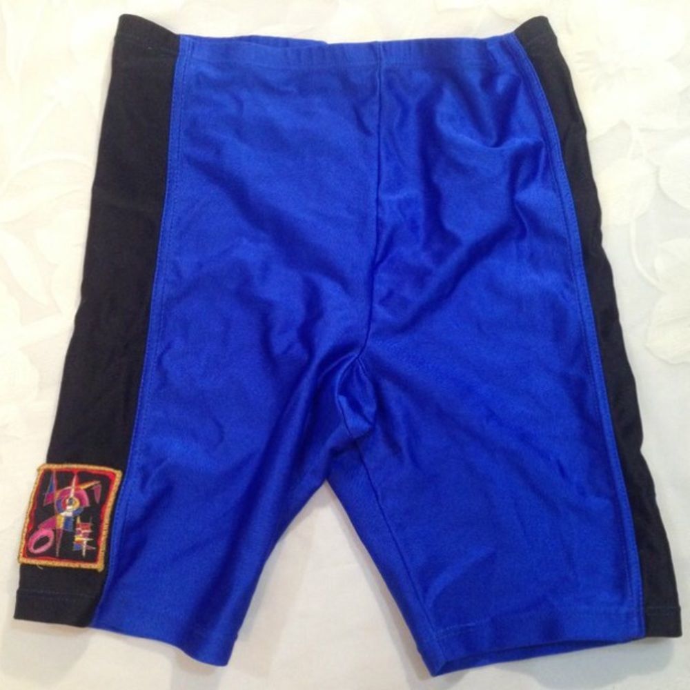 Vintage 80’s Baryshnikov High Waisted Biker Shorts And Top - Picture 4 of 5